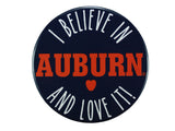 AU Creed Navy Button