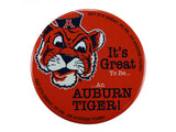 AU Vault Tiger, "It's Great to Be" Orange Button
